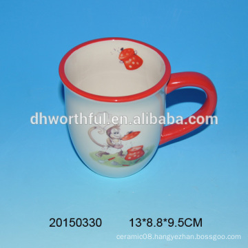 High quality monkey designed ceramic mug